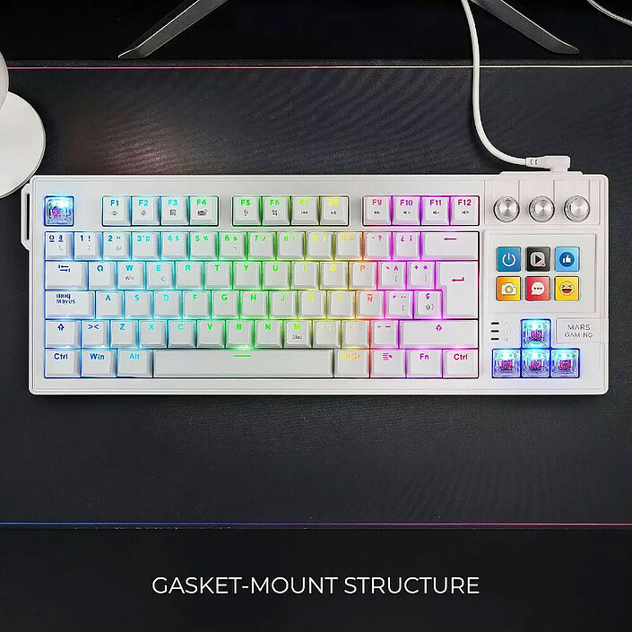 Acheter Mars Gaming MK-Master (Blanc)