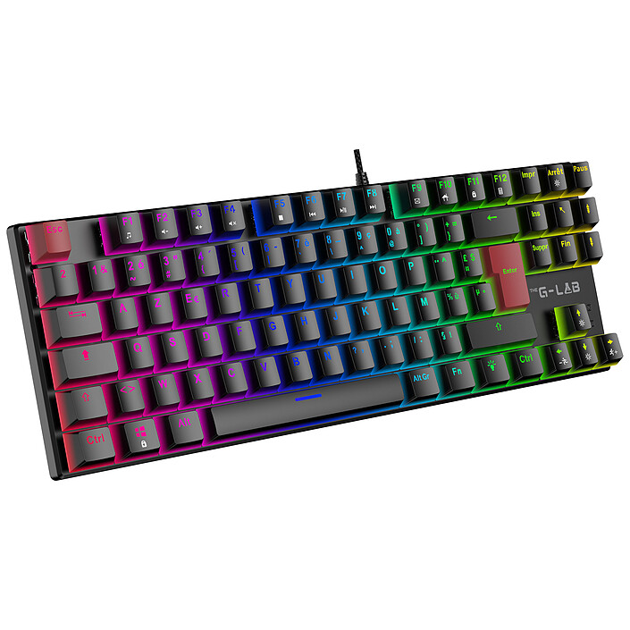The G-Lab Keyz Mercury EX (Noir/Rouge) pas cher