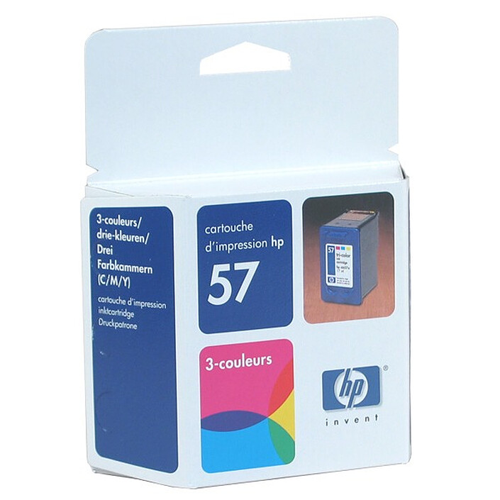 HP 57 Cyan, Magenta, Jaune (C6657AE)