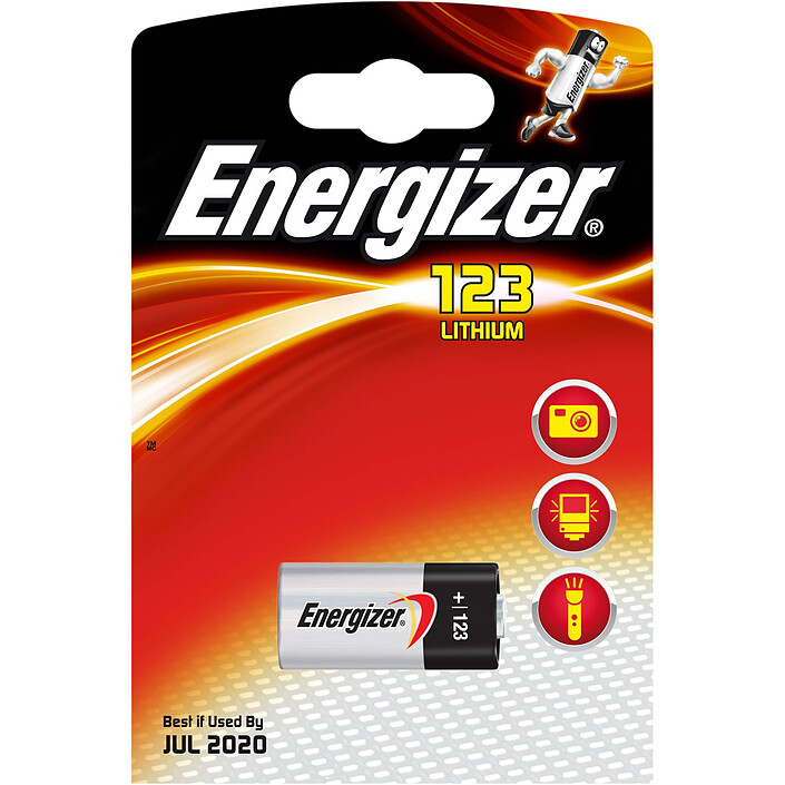 Energizer 123 Lithium (à l'unité)