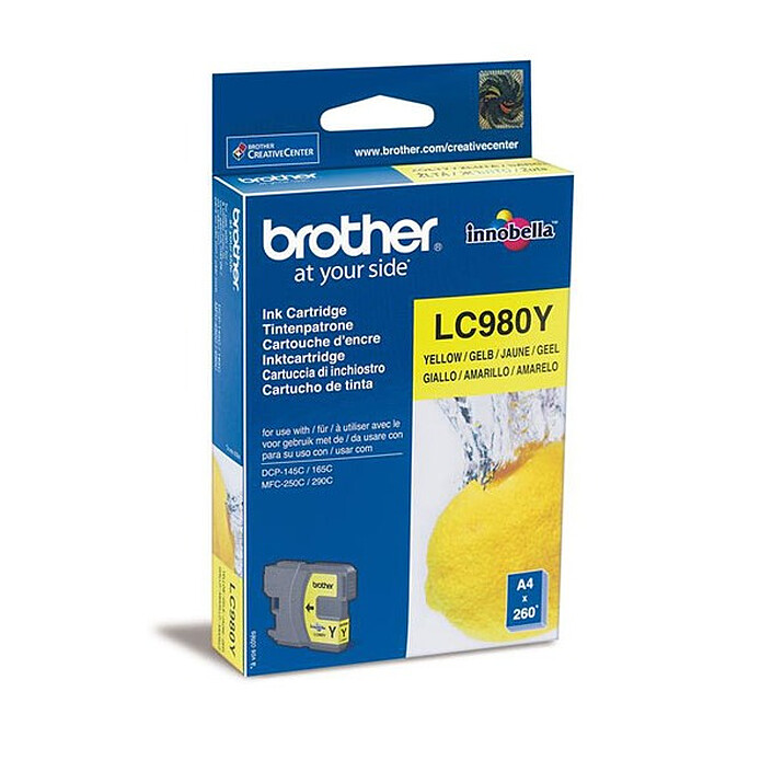 Brother LC980Y (Jaune)