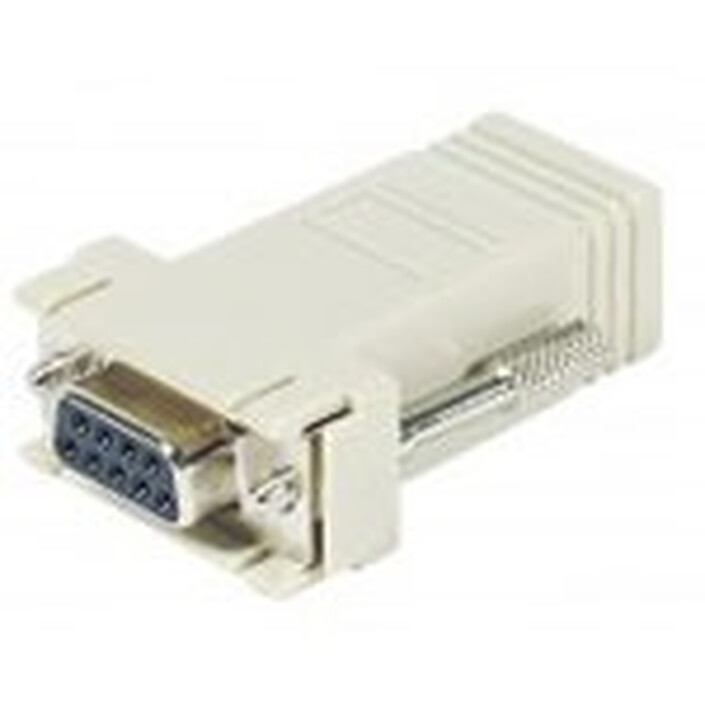 Adaptateur DB9 femelle / RJ45 femelle