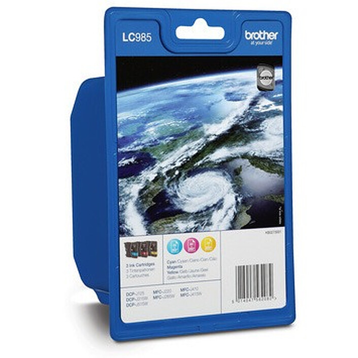 Brother LC985RBWBP (Cyan, Magenta, Jaune)