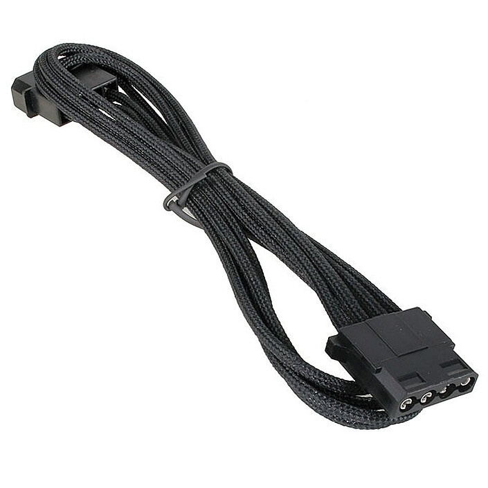 BitFenix Alchemy Black - Extension d'alimentation gainée - Molex vers Molex - 45 cm