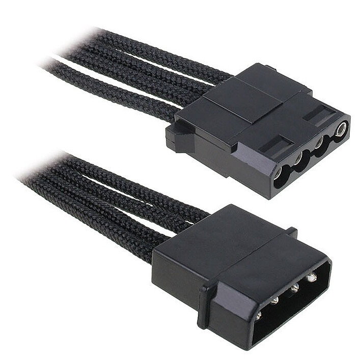 Avis BitFenix Alchemy Black - Extension d'alimentation gainée - Molex vers Molex - 45 cm