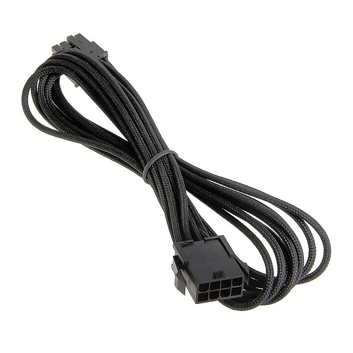 BitFenix Alchemy Black - Extensión de alimentación con funda - EPS12V 8 pines - 45 cm