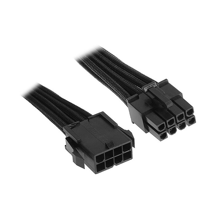 BitFenix Alchemy Black - Extensión de alimentación con funda - EPS12V 8 pines - 45 cm a bajo precio