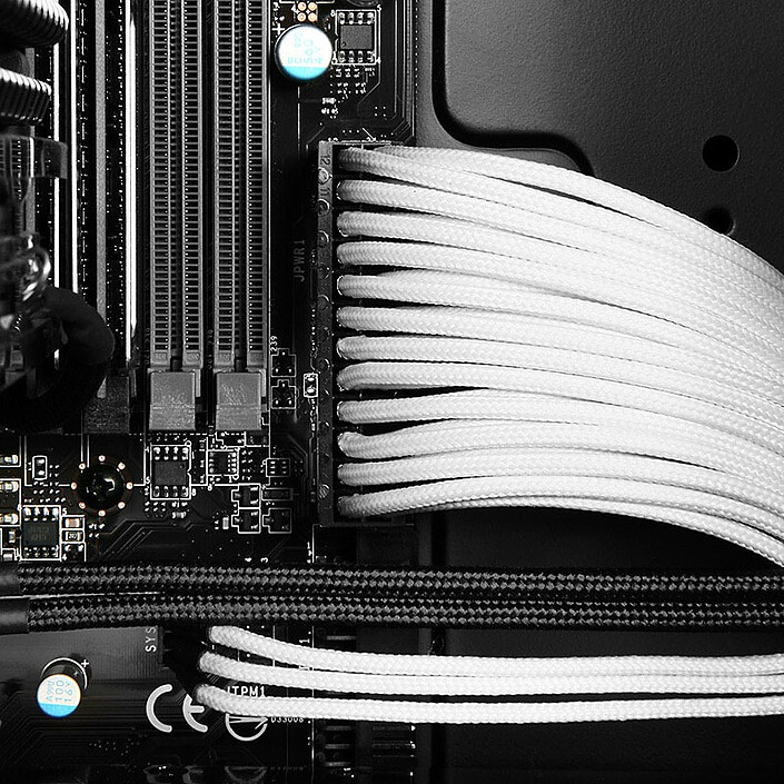 Opiniones sobre BitFenix Alchemy Black - Extensión de alimentación con funda - EPS12V 8 pines - 45 cm