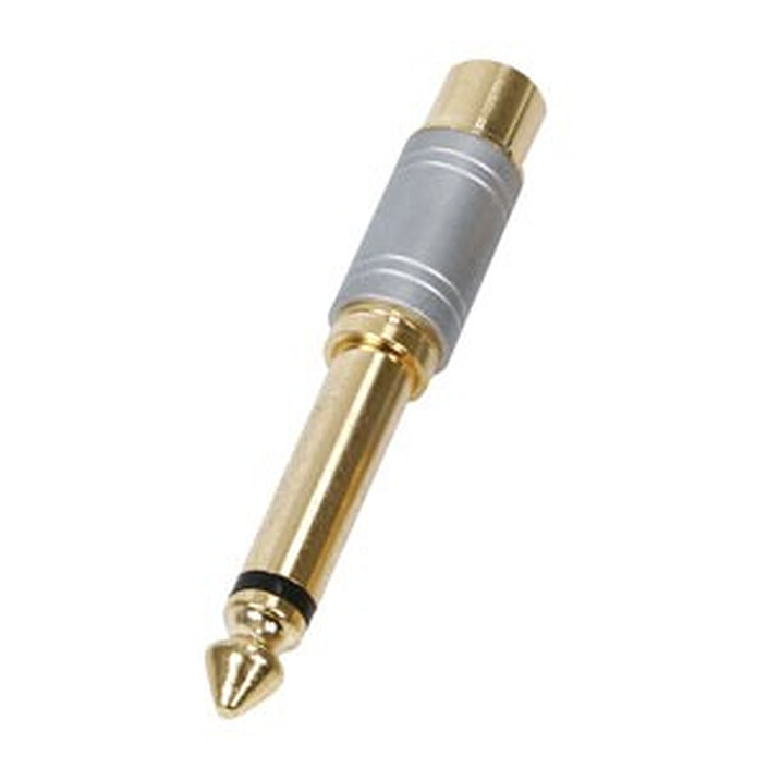Adaptateur Haute qualité Jack 6.35 mm mâle / RCA femelle 