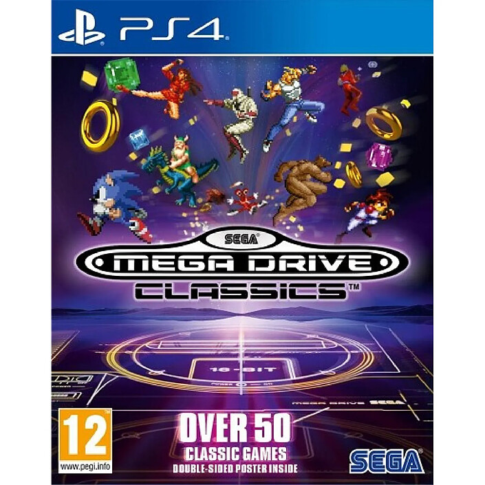 SEGA Mega Drive Classics (PS4) - Boîtier UK