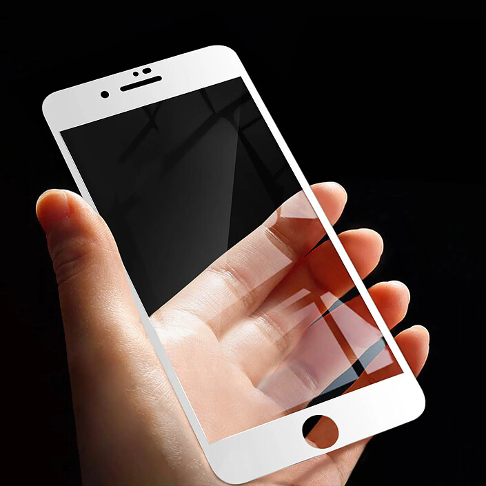 Avis Avizar Film Écran pour iPhone SE 2022 / 2020 et 8 / 7 Verre Trempé 9H Biseauté Bord