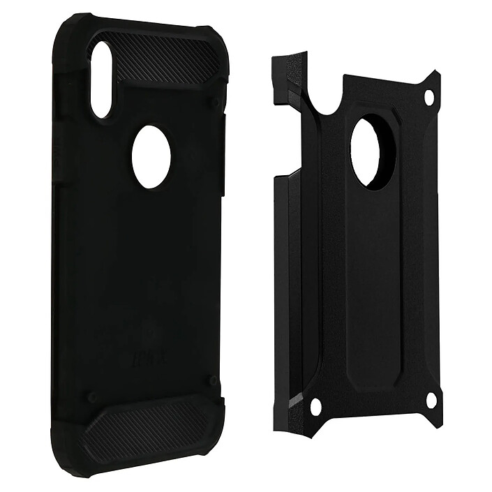 Avizar Coque Noir Defender II pour Apple iPhone X , Apple iPhone XS pas cher