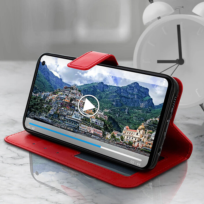 Acheter Avizar Etui folio Rouge Porte-Carte pour Samsung Galaxy S10e