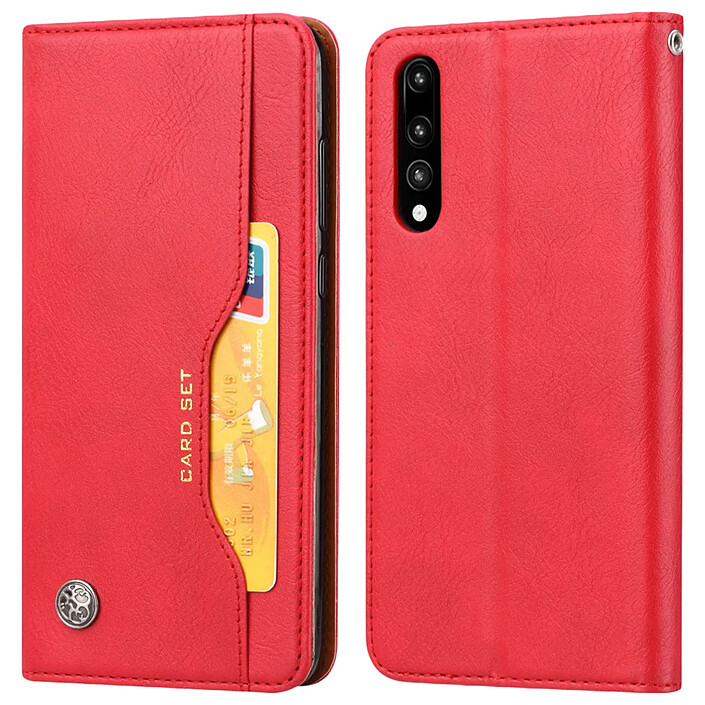 Avizar Étui pour Huawei Folio Huawei P20 Pro Housse Clapet Cuir Porte-cartes Fonction Stand
