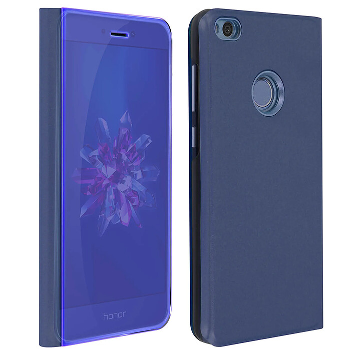 Avizar Étui pour Huawei P8 Lite 2017 et Honor 8 Lite Housse folio Miroir support