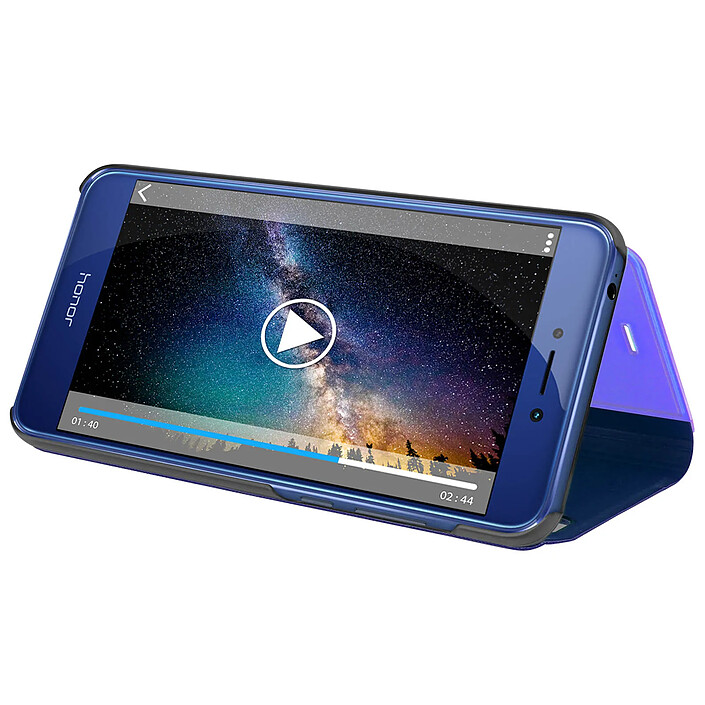 Avizar Étui pour Huawei P8 Lite 2017 et Honor 8 Lite Housse folio Miroir support pas cher