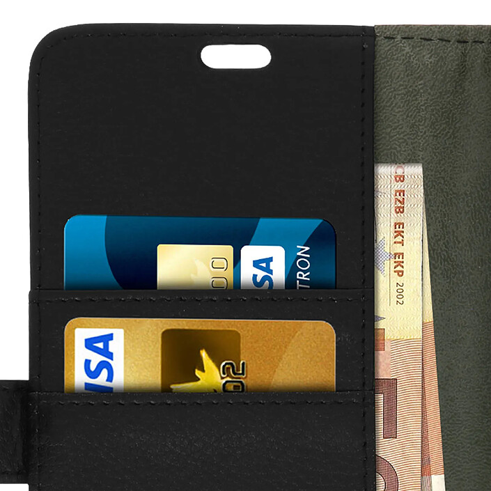 Avizar Etui folio Noir pour Samsung Galaxy A7 2018 pas cher