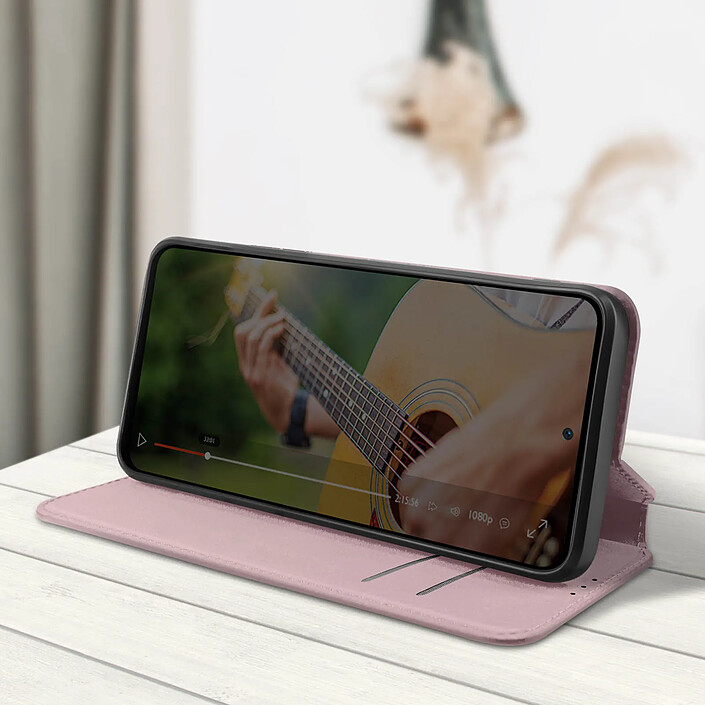 Avis Avizar Etui folio Rose Champagne Éco-cuir pour Honor View 20