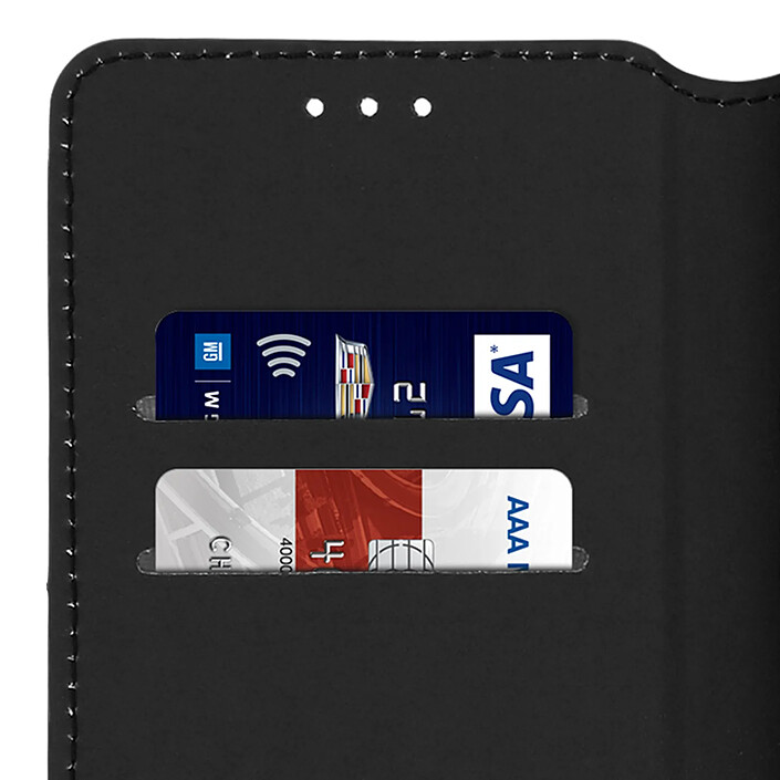 Avizar Etui folio Noir Éco-cuir pour Samsung Galaxy S10 pas cher