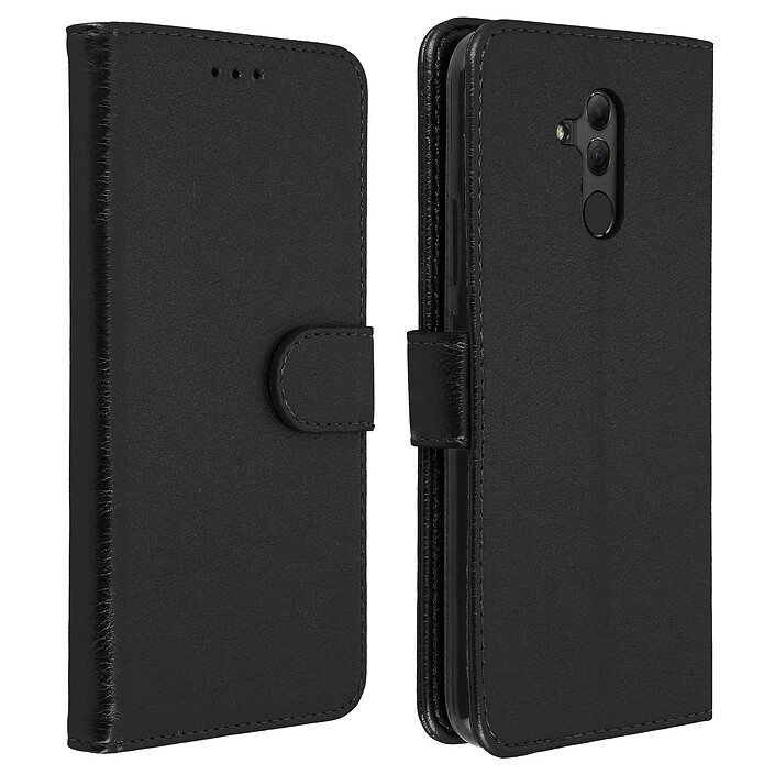 Avizar Etui folio Noir pour Huawei Mate 20 lite