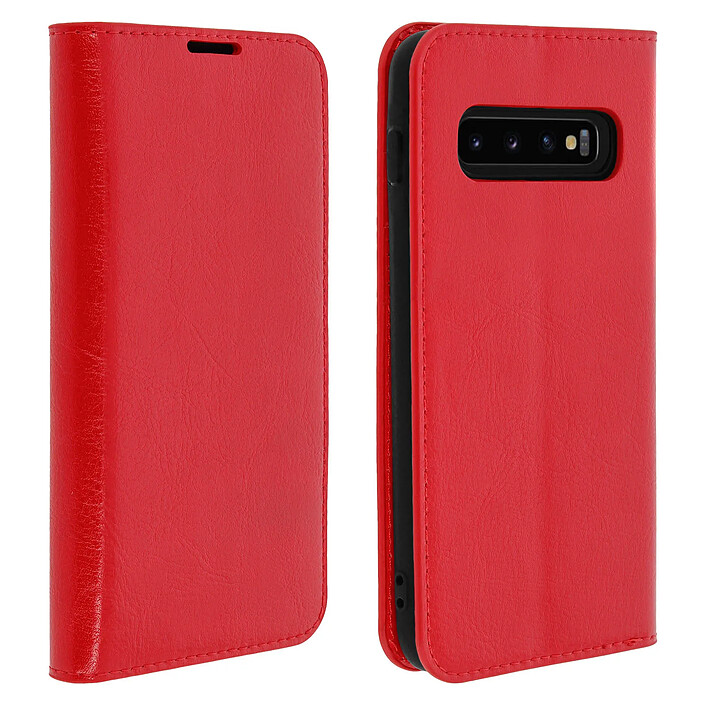 Avizar Étui pour Samsung Galaxy S10 Plus Housse Folio Cuir Support Vidéo