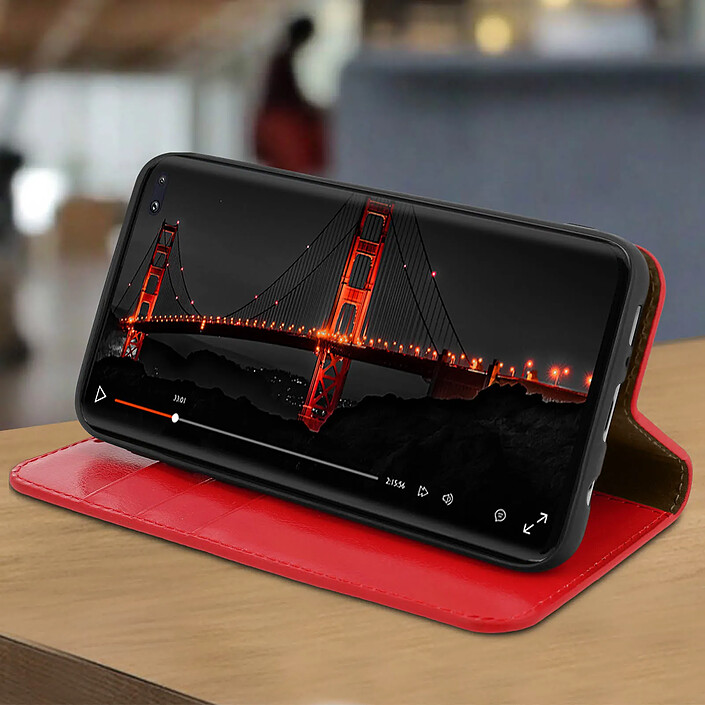 Acheter Avizar Étui pour Samsung Galaxy S10 Plus Housse Folio Cuir Support Vidéo