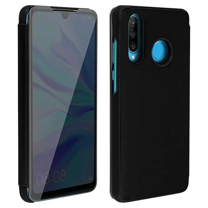 Avizar Housse pour Huawei P30 Lite Étui Miroir Clapet translucide