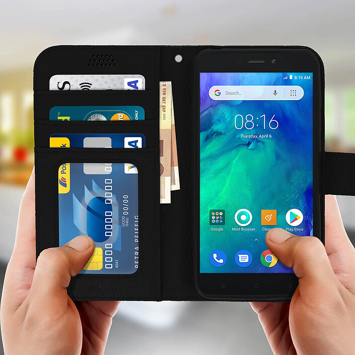 Avis Avizar Housse pour Xiaomi Redmi Go Étui Folio Portefeuille Soft Touch Support Vidéo
