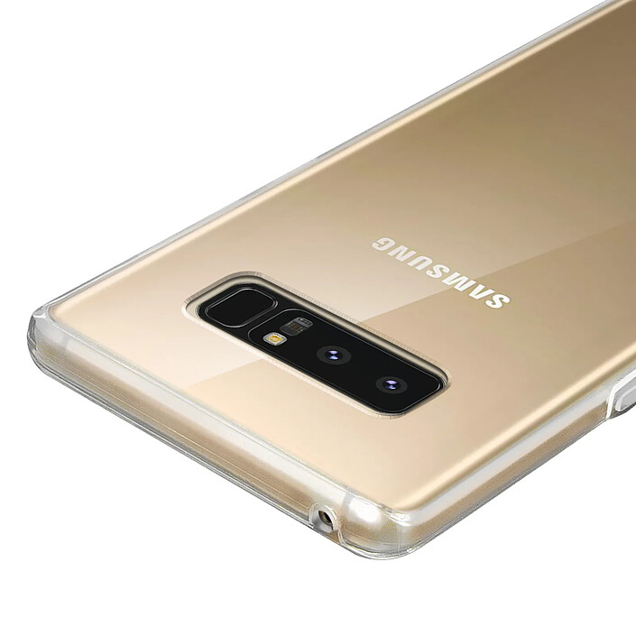 Avizar Coque Galaxy Note 8 Protection Silicone + Arrière Polycarbonate pas cher