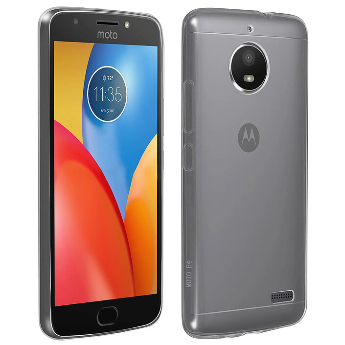 Avis Avizar Coque Motorola Moto E4 Coque souple Silicone Gel coin renforcée