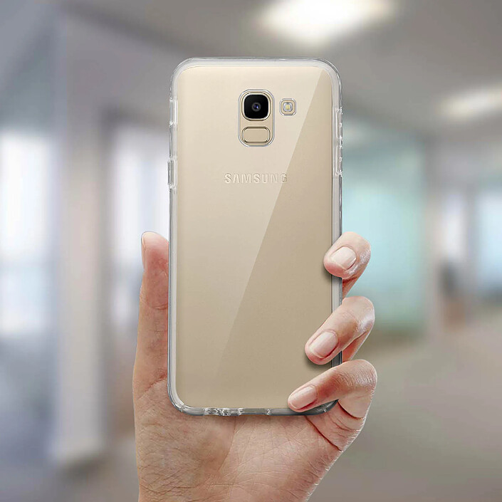 Acheter Avizar Coque Samsung Galaxy J6 Protection Silicone + Arrière Polycarbonate