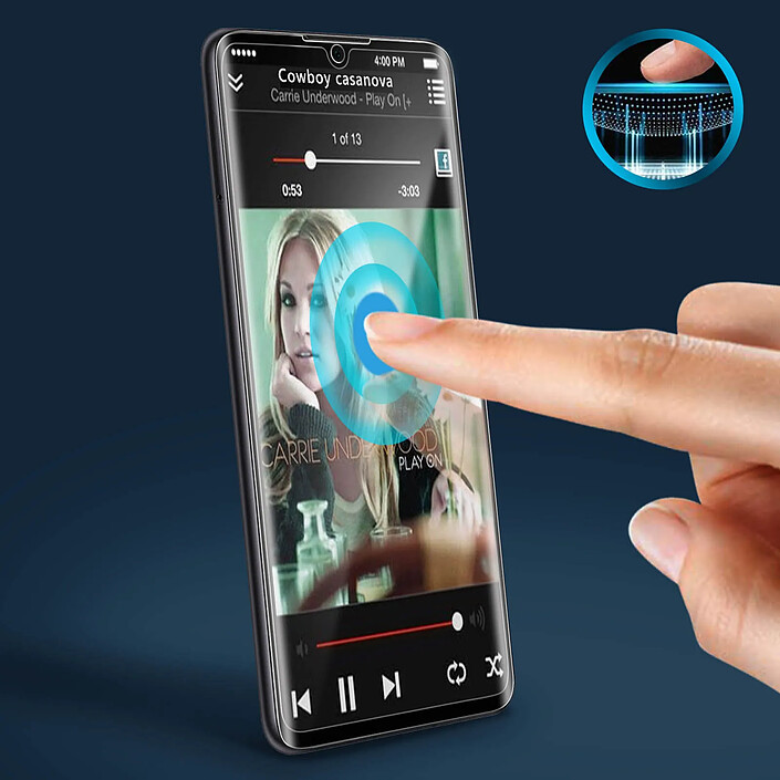 Avizar Film Écran Huawei P30 Verre Trempé 9H Biseauté pas cher