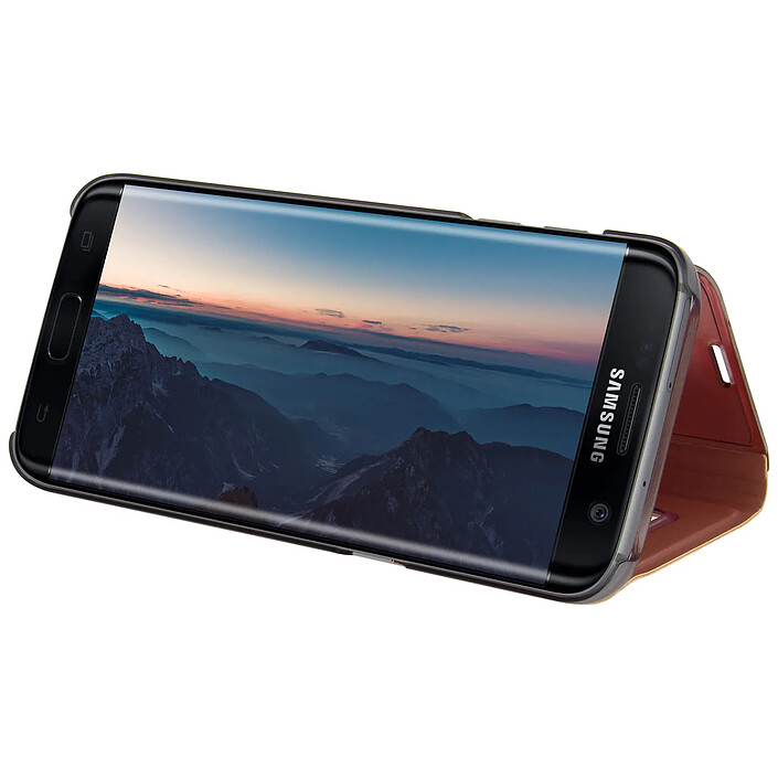 Acheter Avizar Étui pour Samsung Galaxy S7 Edge Housse Clapet Flip Cover Miroir - Fonction Stand