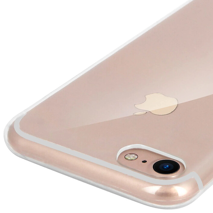 Avizar Coque iPhone SE 2022 / 2020 et 8 / 7 silicone gel ultra-fine pas cher