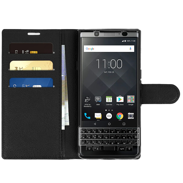 Avis Avizar Étui Folio Clapet Portefeuille pour BlackBerry KEYone - Fonction support