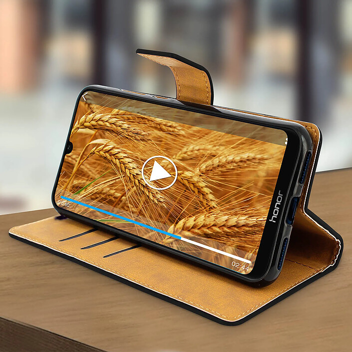 Avis Avizar Étui pour Huawei Y6 2019 / Y6S / pour Honor 8A Porte-carte Fonction Support Vidéo