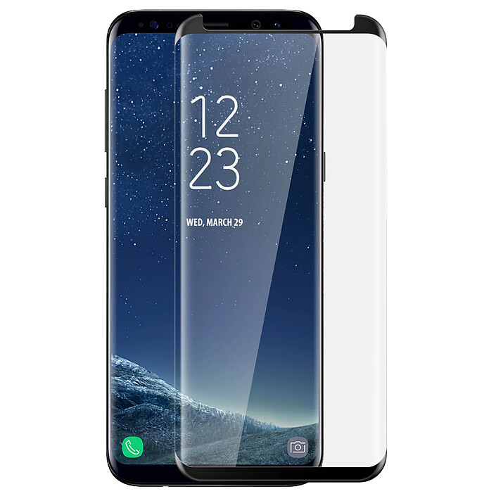 Avizar Film Verre Trempé bords incurvés pour Samsung Galaxy S8