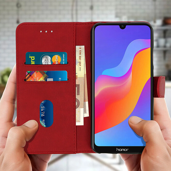 Avis Avizar Housse pour Honor 8A et Huawei Y6 2019 / Y6S Étui Portefeuille Support Stand