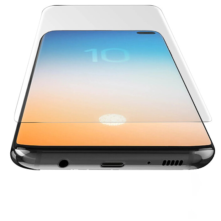 Avizar Film Samsung Galaxy S10 Plus Protection Ecran Latex Flexible pas cher