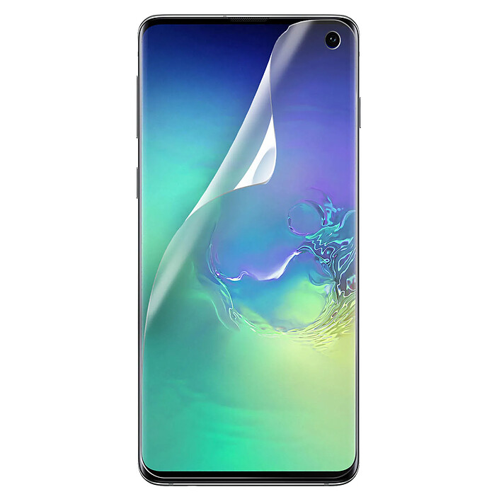 Avizar Film pour Samsung Galaxy S10 Protection Flexible Compatible Lecteur d'empreintes digitales