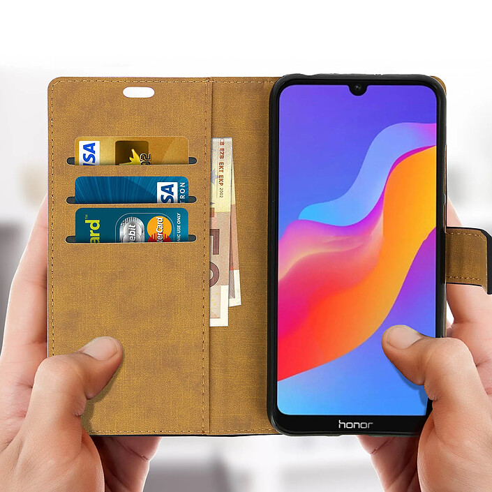 Acheter Avizar Étui pour Huawei Y6 2019 / Y6S / pour Honor 8A Porte-carte Fonction Support Vidéo
