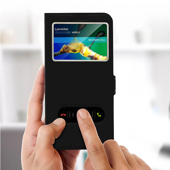 Avis Avizar Housse pour Huawei Mate 20 lite Étui Double Fenêtre Coque Silicone