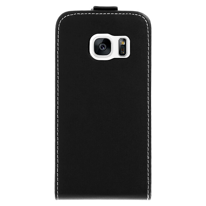 Acheter Avizar Housse pour Samsung Galaxy S7 Étui Clapet Vertical Porte-carte Antichocs Noir
