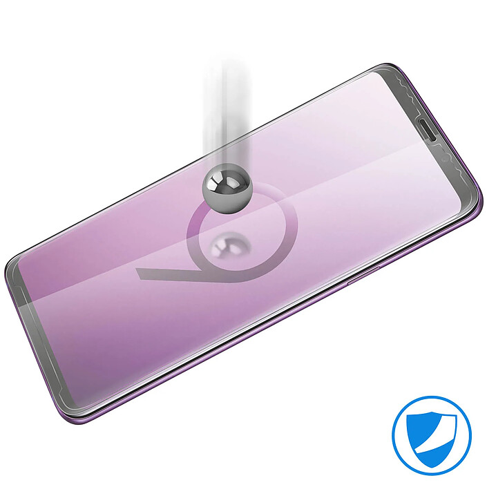 Acheter Avizar Film Galaxy S9 Plus Verre trempé Incurvé 5D Full Cover Protection