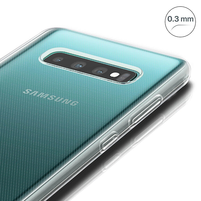 Avis Coque Galaxy S10 Plus Silicone Gel Souple Ultra-fine Anti-rayures Transparent