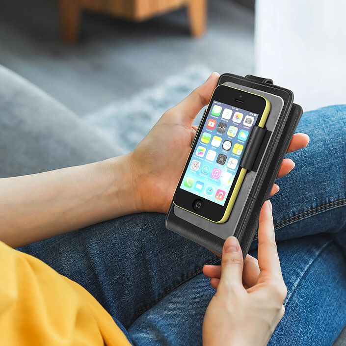 Avis Avizar Étui pour Smartphone Universel Clapet Vertical Portefeuille Taille S