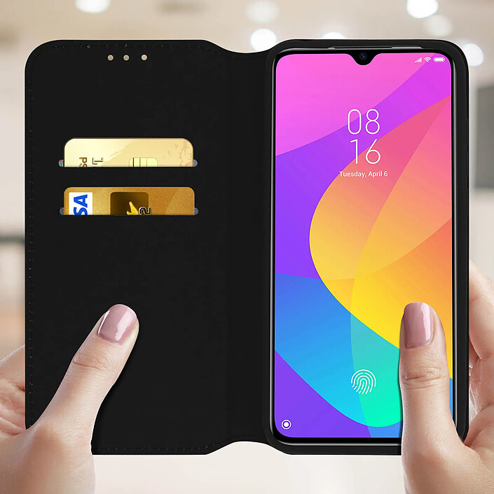 Avis Avizar Housse pour Xiaomi Mi 9 Lite Étui Folio Portefeuille Fonction Support