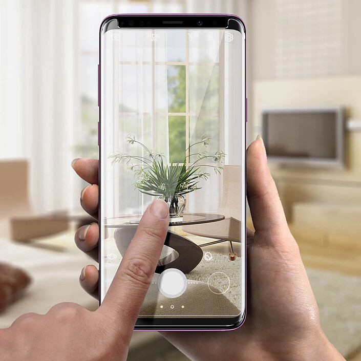 Avis Avizar Film Galaxy S9 Plus Verre Trempé Protège Ecran Anticasse Antirayures