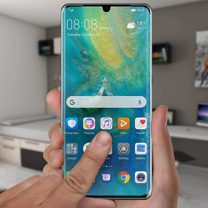 Avis Avizar Film Huawei P30 Pro Protection Écran Latex Flexible Ultrasonique