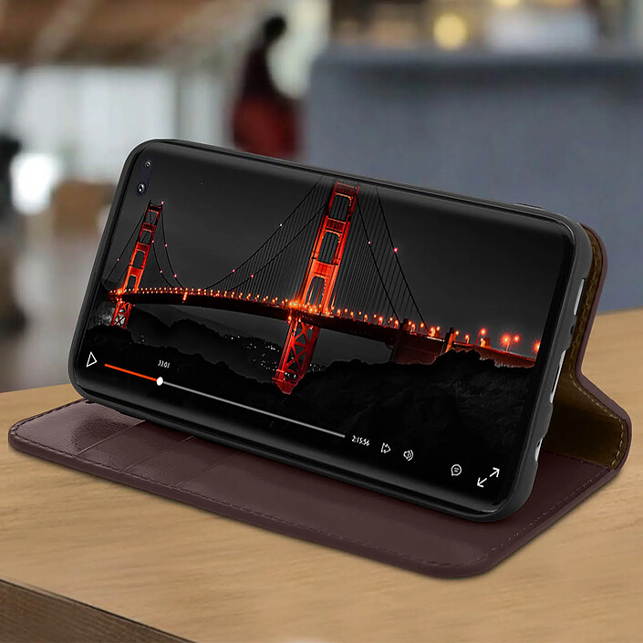 Acheter Avizar Étui pour Samsung Galaxy S10 Plus Housse Folio Cuir Support Vidéo